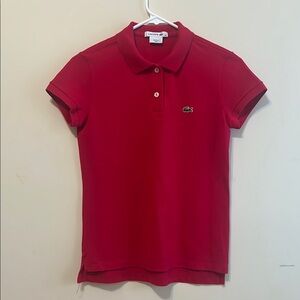 Lacoste Red Polo Shirt